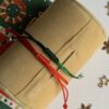 Bransoletka Gwiazdka Pomyślności na zielonym sznurku - obrazek 2